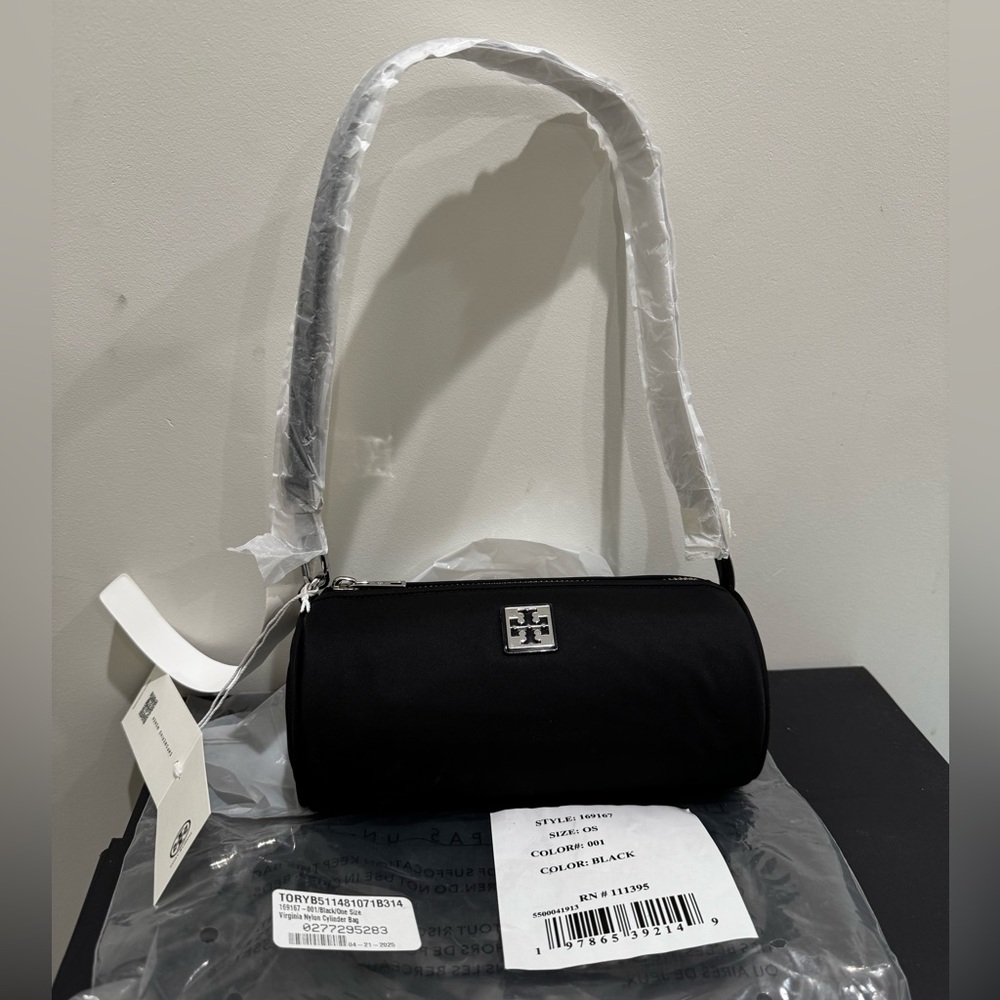 NEW Tory Burch Virginia cylinder shoulder bag bag